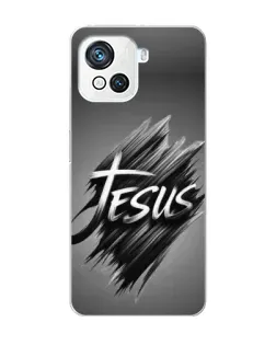 Чохол для Blackview Oscal C80 з картинкою «Напис Jesus Graffiti»