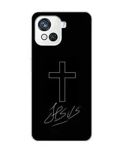 Чехол для Blackview Oscal C80 с картинкой «Графический крест Jesus» Чехол для Blackview Oscal C80 с картинкой «Графический крест Jesus»