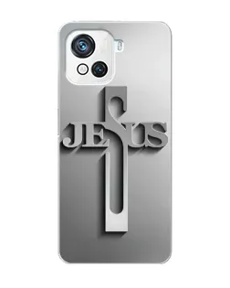 Чехол для Blackview Oscal C80 с картинкой «Металлический крест Jesus» Чехол для Blackview Oscal C80 с картинкой «Металлический крест Jesus»