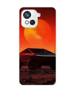Чохол для Blackview Oscal C80 з картинкою «Cybertruck на Марсі»