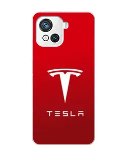 Чохол для Blackview Oscal C80 з картинкою «Tesla Red Classic»
