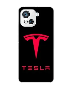 Чохол для Blackview Oscal C80 з картинкою «Tesla Red Logo»