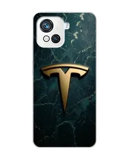 Чохол для Blackview Oscal C80 з картинкою «Мармурова Tesla Gold»