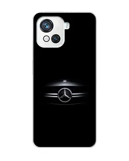 Чехол для Blackview Oscal C80 с картинкой «Mercedes — абстрактные линии»