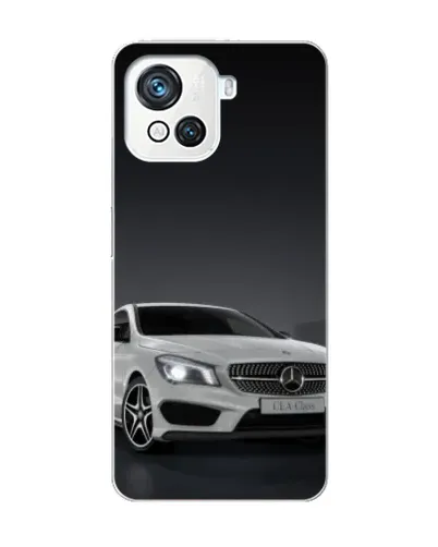 Чехол для Blackview Oscal C80 с картинкой «Mercedes AMG GT Silver»