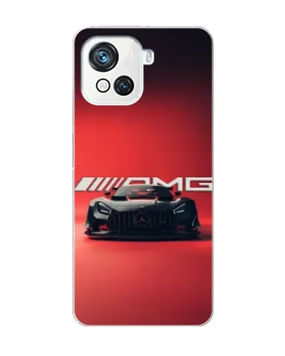 Чехол для Blackview Oscal C80 с картинкой «Mercedes AMG — красная линия»