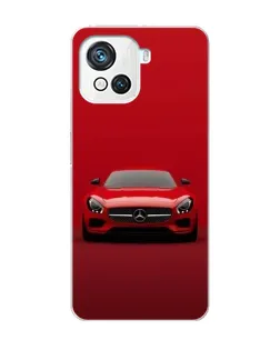Чехол для Blackview Oscal C80 с картинкой «Красный Mercedes AMG»