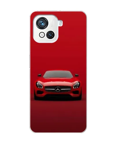Чехол для Blackview Oscal C80 с картинкой «Красный Mercedes AMG»