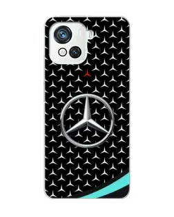 Чехол для Blackview Oscal C80 с картинкой «Mercedes — бирюзовый акцент»