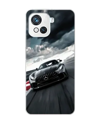 Чехол для Blackview Oscal C80 с картинкой «Гоночный Mercedes AMG»