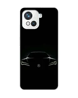 Чохол для Blackview Oscal C80 з картинкою «Mercedes — силует авто»