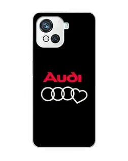 Чехол для Blackview Oscal C80 с картинкой «Логотип Audi Heart»