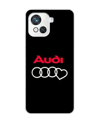 Чехол для Blackview Oscal C80 с картинкой «Логотип Audi Heart»