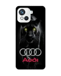 Чехол для Blackview Oscal C80 с картинкой «Пантера и Audi»