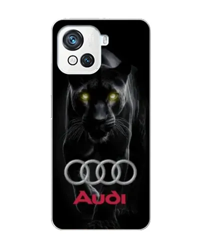 Чехол для Blackview Oscal C80 с картинкой «Пантера и Audi»