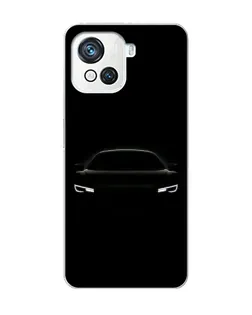 Чехол для Blackview Oscal C80 с картинкой «Взгляд Audi в темноте»