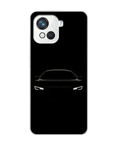 Чехол для Blackview Oscal C80 с картинкой «Взгляд Audi в темноте»
