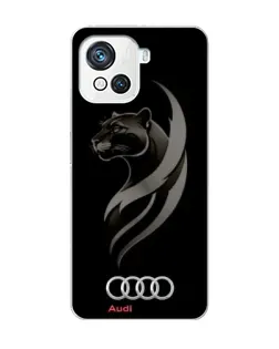 Чехол для Blackview Oscal C80 с картинкой «Графика — пантера и Audi»