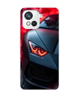 Чехол для Blackview Oscal C80 с картинкой «Lamborghini красное сияние»
