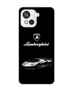 Чехол для Blackview Oscal C80 с картинкой «Логотип Lamborghini классика»