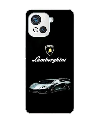 Чехол для Blackview Oscal C80 с картинкой «Логотип Lamborghini классика»