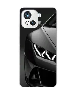 Чехол для Blackview Oscal C80 с картинкой «Lamborghini фары детализация»