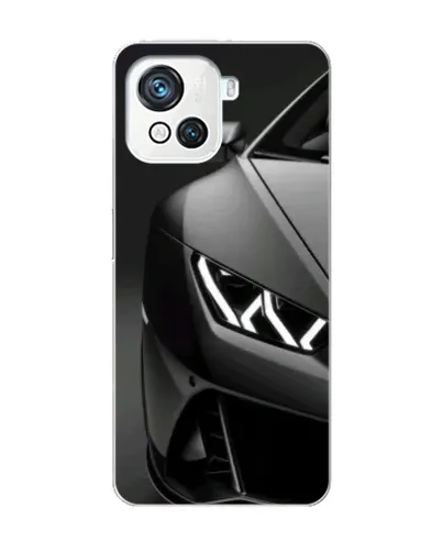 Чехол для Blackview Oscal C80 с картинкой «Lamborghini фары детализация»