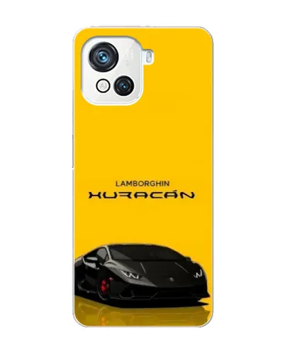 Чехол для Blackview Oscal C80 с картинкой «Lamborghini Huracan черный»
