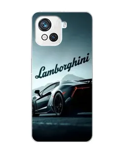 Чехол для Blackview Oscal C80 с картинкой «Классическая надпись Lamborghini»