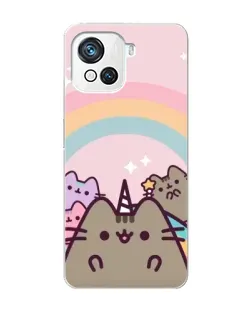 Чехол для Blackview Oscal C80 с картинкой «Единорог Pusheen»