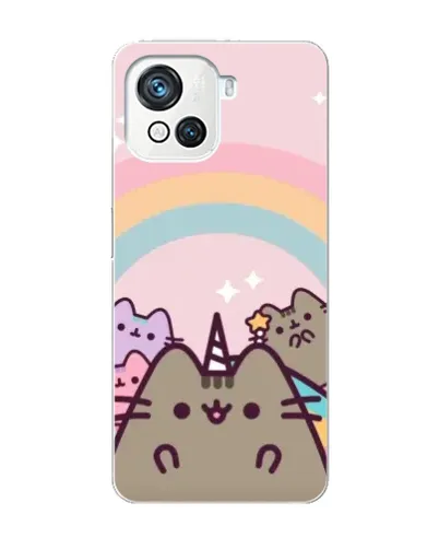 Чехол для Blackview Oscal C80 с картинкой «Единорог Pusheen»