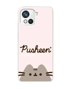 Чехол для Blackview Oscal C80 с картинкой «Pusheen логотип»
