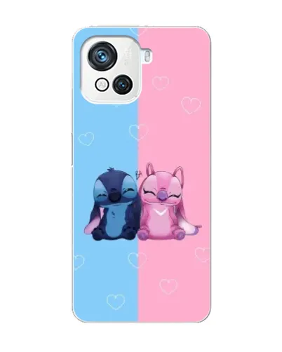 Чехол для Blackview Oscal C80 с картинкой «Stitch и Angel Love» Чехол для Blackview Oscal C80 с картинкой «Stitch и Angel Love»