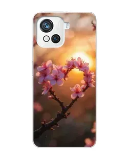 Чохол для Blackview Oscal C80 з картинкою «Рожевий цвіт сердечко на тлі заходу» Чохол для Blackview Oscal C80 з картинкою «Рожевий цвіт сердечко на тлі заходу»