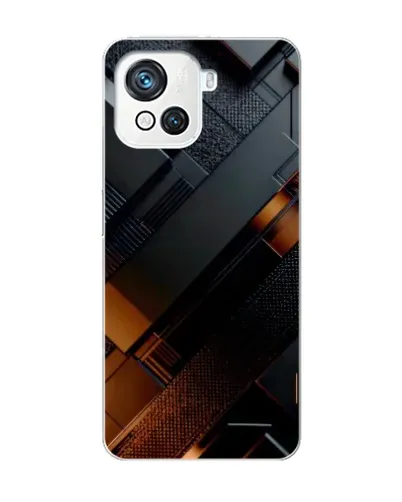 Чохол для Blackview Oscal C80 з картинкою «Чорні геометричні блоки» Чохол для Blackview Oscal C80 з картинкою «Чорні геометричні блоки»