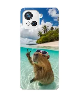 Чохол для Blackview Oscal C80 з картинкою «Капібара на морі» Чохол для Blackview Oscal C80 з картинкою «Капібара на морі»