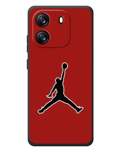 Чехол для Blackview Oscal Flat 1C с картинкой «Jordan Red Back» Чехол для Blackview Oscal Flat 1C с картинкой «Jordan Red Back»