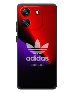 Чехол для Blackview Oscal Flat 1C с картинкой «Adidas Red Neon»