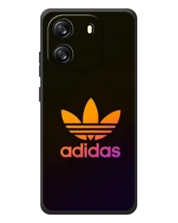 Чехол для Blackview Oscal Flat 1C с картинкой «Градиент Adidas»