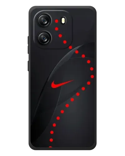 Чехол для Blackview Oscal Flat 1C с картинкой «Абстрактный дизайн Nike»