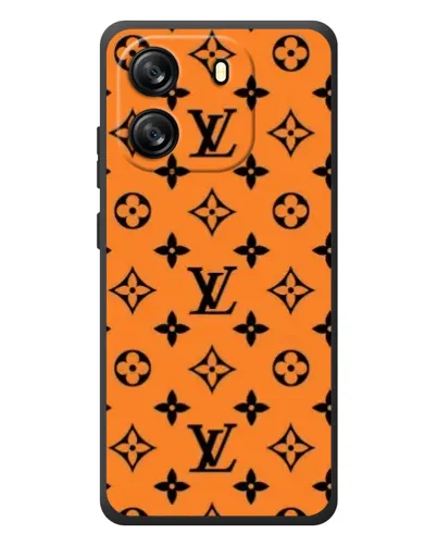 Чехол для Blackview Oscal Flat 1C с картинкой «Оранжевый стиль LV»