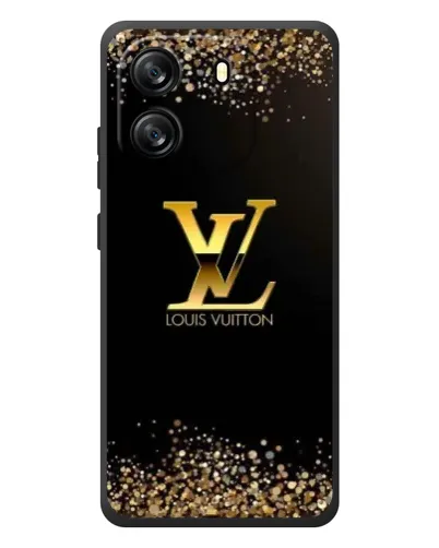 Чехол для Blackview Oscal Flat 1C с картинкой «LV — золотые искры»