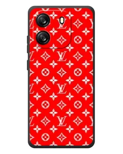 Чехол для Blackview Oscal Flat 1C с картинкой «Яркий паттерн LV»