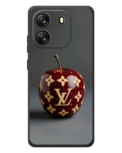 Чехол для Blackview Oscal Flat 1C с картинкой «Красное яблоко LV»