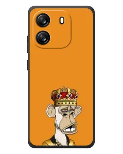 Чехол для Blackview Oscal Flat 1C с картинкой «Золотая обезьяна Bored Ape»