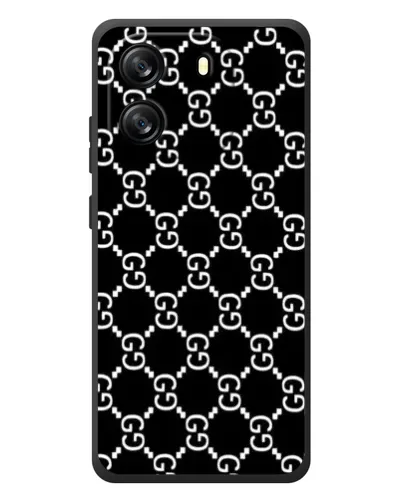 Чехол для Blackview Oscal Flat 1C с картинкой «Gucci — сетчатый паттерн»