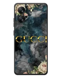 Чехол для Blackview Oscal Flat 1C с картинкой «Абстрактные цветы Gucci» Чехол для Blackview Oscal Flat 1C с картинкой «Абстрактные цветы Gucci»