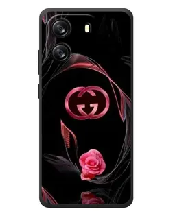 Чехол для Blackview Oscal Flat 1C с картинкой «Gucci — неоновая роза» Чехол для Blackview Oscal Flat 1C с картинкой «Gucci — неоновая роза»