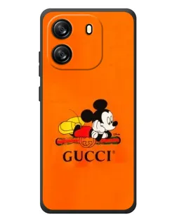 Чехол для Blackview Oscal Flat 1C с картинкой «Микки Маус Gucci — оранж» Чехол для Blackview Oscal Flat 1C с картинкой «Микки Маус Gucci — оранж»