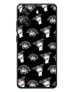 Чехол для Blackview Oscal Flat 1C с картинкой «Черный паттерн Kuromi» Чехол для Blackview Oscal Flat 1C с картинкой «Черный паттерн Kuromi»